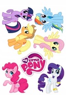 Potlač cukrovej pasty na tortovú súpravu MY LITTLE PONY Potlač cukrovej pasty na tortovú súpravu MY LITTLE PONY