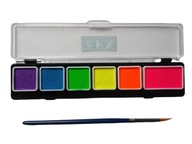 Diamond FX Neon Malá paleta farieb na tvár a telo Diamond FX Neon Malá paleta farieb na tvár a telo