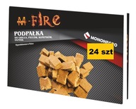 Podpaľovač grilu M-Fire, 24 kociek x 48