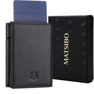 Pánske kožené puzdro na karty MATSIBO RFID Pánske kožené puzdro na karty MATSIBO RFID