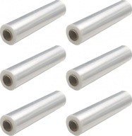 Stretch fólia 1,65kg pevná, bezfarebná stretch x6 Stretch fólia 1,65kg pevná, bezfarebná stretch x6