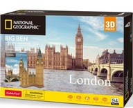 3D puzzle Big Ben od National Geographic