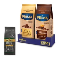 Zrnková káva Prima Aroma Gold Intenso 2kg kávy Zrnková káva Prima Aroma Gold Intenso 2kg kávy