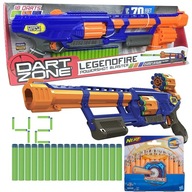 DART ZONE LEGEND FIRE ŠÍPKOVÁ ZBRAŇ plus DOPLNKY NERF ŠÍPKY DART ZONE LEGEND FIRE ŠÍPKOVÁ ZBRAŇ plus DOPLNKY NERF ŠÍPKY