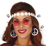 HIPPY SET HIPPY NÁUŠNICE ČELENKA OKULIARE HIPPY SET HIPPY NÁUŠNICE ČELENKA OKULIARE