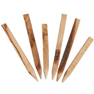 Nabrúsené drevené kolíky s defektmi 40 cm - 20 ks