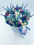 FlowerBox so sušenými kvetmi, darček k narodeninám