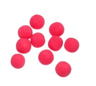 10x 10mm POP-UP ružové penové kaprové plávajúce guličky