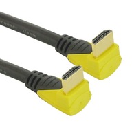 KÁBEL HDMI-HDMI hranatý P-K 5 m KÁBEL HDMI-HDMI hranatý P-K 5 m