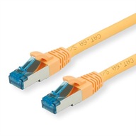 LAN S/FTP Cat.6A RJ45 sieťový kábel, žltý, 10 m LAN S/FTP Cat.6A RJ45 sieťový kábel, žltý, 10 m