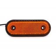 LED obrysové svietidlo 12-24V, oranžové, oválne LED obrysové svietidlo 12-24V, oranžové, oválne