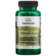 SWANSON Spirulina Organic 500 mg 180 tab. SWANSON Spirulina Organic 500 mg 180 tab.