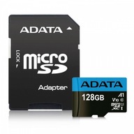 MicroSD Premier 128GB UHS1/CL10/A1+adaptér