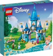 Disney Princess Blocks 43206 Popoluškin zámok i