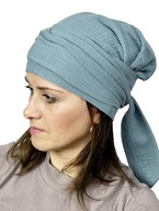 Mušelínový šál Turban Lara 003 po chemoterapii Mušelínový šál Turban Lara 003 po chemoterapii