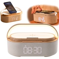 Rádiobudík s lampou Bezdrôtová nabíjačka Bluetooth rádio Manta Verona Rádiobudík s lampou Bezdrôtová nabíjačka Bluetooth rádio Manta Verona