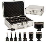 DIAMANTOVÉ VRTÁKY PRE DIAMANTOVÉ VRTÁKY NA HLAVINU SADA 6-68 mm HEX KUFRE DIAMANTOVÉ VRTÁKY PRE DIAMANTOVÉ VRTÁKY NA HLAVINU SADA 6-68 mm HEX KUFRE