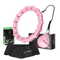 Hula Hop s gravitačnou loptou na cvičenie + opasok na chudnutie Plus Size Hula Hop s gravitačnou loptou na cvičenie + opasok na chudnutie Plus Size