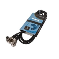 AC-DMX3 90° XLR kábel Uhlový DMX kábel 1,5 m AC-DMX3 90° XLR kábel Uhlový DMX kábel 1,5 m