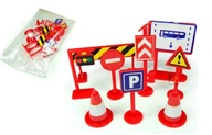 Vzdelávacia hračka dopravné značky pre deti 9 EL