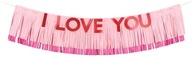 Banner I Love You 150x30cm Banner I Love You 150x30cm