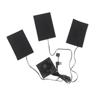 3 Gears Vyhrievacia podložka na oblečenie USB nabitá 3 Gears Vyhrievacia podložka na oblečenie USB nabitá