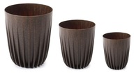 Sada 3x kanvica Mira + náplň na espresso hnedá podložka Sada 3x kanvica Mira + náplň na espresso hnedá podložka