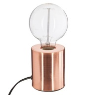 Nočná lampa Okrúhla moderná kovová dekoratívna podkrovná lampa Copper Glamour Nočná lampa Okrúhla moderná kovová dekoratívna podkrovná lampa Copper Glamour