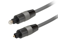 Optický audio kábel TOSLINK 5mm 5m HQ Optický audio kábel TOSLINK 5mm 5m HQ