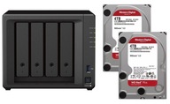 Synology DS923+ 8GB ECC + 2x 4TB WD Red