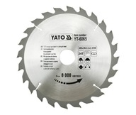 WIDIOWA KOTÚČ NA REZANIE DREVA 205x18mm 24T YATO