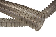 Potrubná hadica Spiro kábel pre podávač peliet pre kotol ústredného kúrenia 1,5 metra 150 cm Fi60