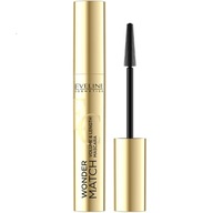 Eveline Wonder Match Mascara predlžujúca zhusťujúca maskara čierna Eveline Wonder Match Mascara predlžujúca zhusťujúca maskara čierna
