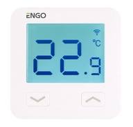 ENGO REGULÁTOR TEPLOTY WIFI 230V BIELY