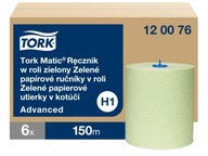 Uterák H1 x6 TORK MATIC 120076 Zelená Soft Green Uterák H1 x6 TORK MATIC 120076 Zelená Soft Green