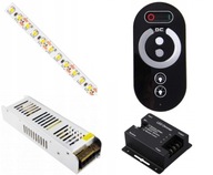 SET 20m PÁS 2400 LED TEPLÁ BIELA 2835 DIAĽK. SET 20m PÁS 2400 LED TEPLÁ BIELA 2835 DIAĽK.