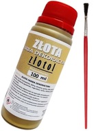 ZLATÁ OZDOBNÁ FARBA NA PÍSMENA ZLATÝ LAK ZLATÁ OZDOBNÁ FARBA NA PÍSMENA ZLATÝ LAK