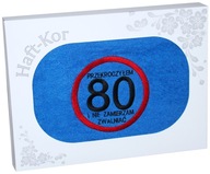 UTERÁK 70x140 S VÝŠIVKOU AKO DARČEK K 80. NARODENINÁM UTERÁK 70x140 S VÝŠIVKOU AKO DARČEK K 80. NARODENINÁM