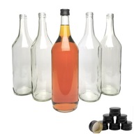 30 x MONOPOL SKLENENÁ FĽAŠA 1L + viečko 30 x MONOPOL SKLENENÁ FĽAŠA 1L + viečko