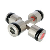 CHROME HMOTNOSTI 2x10KG HMS DUMBS CHROME HMOTNOSTI 2x10KG HMS DUMBS