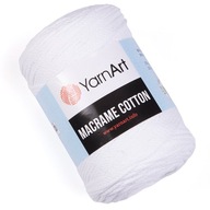 MACRAME šnúra YarnArt MACRAME COTTON biela 751 MACRAME šnúra YarnArt MACRAME COTTON biela 751