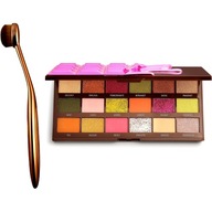 BRUSHES Paletka očných tieňov - Syntetické štetiny - 18 odtieňov - Precízne líčenie BRUSHES Paletka očných tieňov - Syntetické štetiny - 18 odtieňov - Precízne líčenie