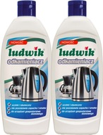 LUDWIK Odvápňovač Tekutá kanvica na espresso 2x250ml