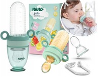 NENO GUSTO TEETHER cumlík NA PODÁVANIE JEDLA OVOCNÉ JEDLO LYŽIČKOU NENO GUSTO TEETHER cumlík NA PODÁVANIE JEDLA OVOCNÉ JEDLO LYŽIČKOU
