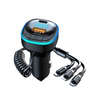 FM VYSIELAČ BLUETOOTH 5.0 MP3 NABÍJAČKA DO AUTO USB-C MICRO LIGHTNING FM VYSIELAČ BLUETOOTH 5.0 MP3 NABÍJAČKA DO AUTO USB-C MICRO LIGHTNING
