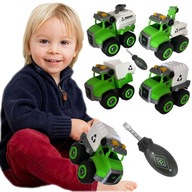AUTÁ 4 OTOČNÉ VOZIDLÁ EKO SMIERKA SET AUTÁ 4 OTOČNÉ VOZIDLÁ EKO SMIERKA SET