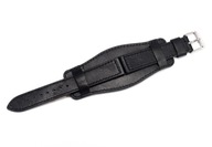 Kožený remienok na hodinky BLACK 18MM Kožený remienok na hodinky BLACK 18MM