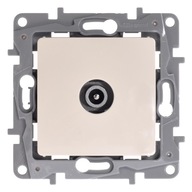 NILOE TV ukončovacia zásuvka 10dB krémová 764655 NILOE TV ukončovacia zásuvka 10dB krémová 764655