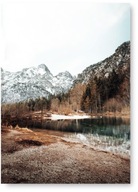 Plagát MOUNTAIN LAKE HNEDÝ 40x50 cm obrázok #215 Plagát MOUNTAIN LAKE HNEDÝ 40x50 cm obrázok #215