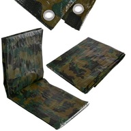 PLACHTA 3,66x4m GREEN CAMO SUPER KVALITA 100G PLACHTA 3,66x4m GREEN CAMO SUPER KVALITA 100G